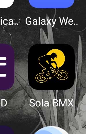 Sola BMX-ikon Android